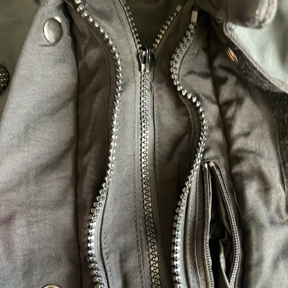 Rhyno jacket XL motorcylce Bikercore black and gray - Picture 11 of 13